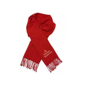 Auth Vivienne Westwood Wool Scarf